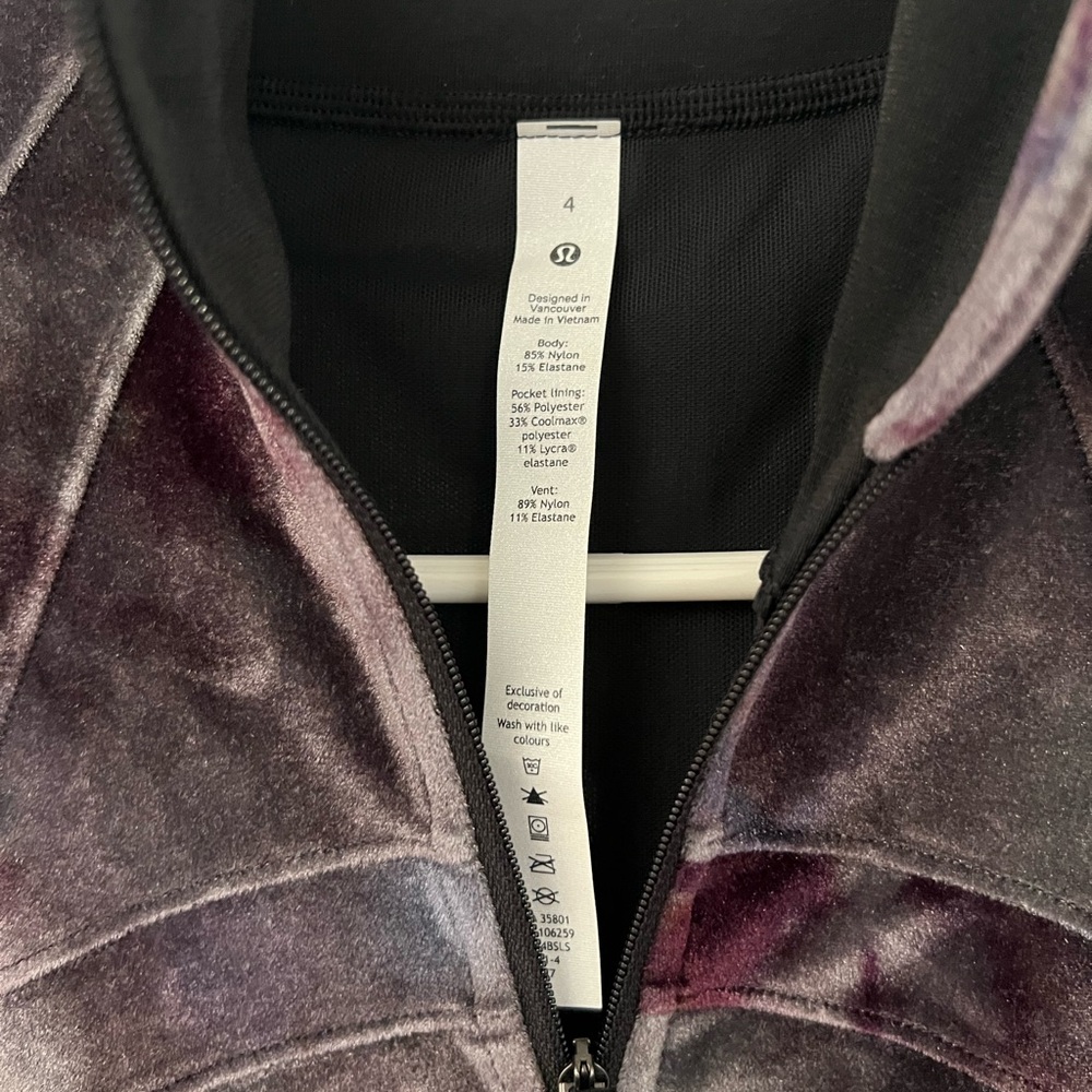 Lululemon Define Velour Jacket-Interstellar Dark … - image 4